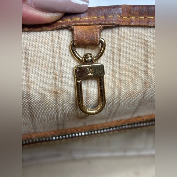 Checkered Brown and Tan Tote Bag - Picture 13 of 15